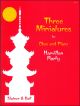 3 Miniatures: Oboe & Piano