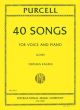 40 Songs: Low Voice And Piano (International)