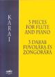 3 Pieces: Flute & Piano