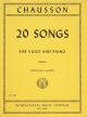 20 Songs: High Voice and Piano