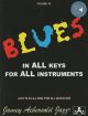 Aebersold Vol.42: Blues In All Keys: All Instruments: Book & Audio