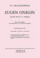 Eugene Onegin: Vocal Score