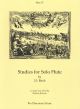 Studies For Solo Flute