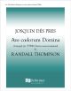 Aave Coelorum Domina Vocal TTBB (thompson)