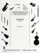 Fingering Chart: Violin