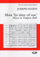 Mass In Time Of War: Missa In Tempore Belli: Vocal Score (Novello)