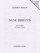 Nunc Dimittis: Vce: Org: Opt Tpt (E)