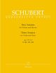 Sonatas For Violin (Three Sonatas): Op137 ,1-3 : Violin and Piano  (Barenreiter)