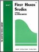 First Hanon Studies: Level 3: Piano Studies (bastien)