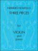 Three Pieces: Violin And Piano