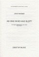 As One Who Has Slept: Vocal SATB