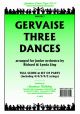 3 Dances Orchestra Score And Parts (ling)