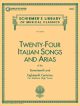 Twenty-Four Italian Songs & Arias Of The 17/18th Centuries - Medium-High Voice (Book/Online Audio)