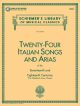 Twenty-Four Italian Songs & Arias Of The 17/18th Centuries - Medium-Low Voice (Book/Online