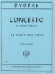 Concerto A Minor Op53: Violin and Piano (International)