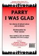 I Was Glad Voice And Orchestra Score And Parts (lawson)