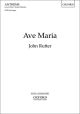 Ave Maria: Vocal Satb (OUP)