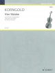 Vier Stucke: Four Pieces: Including Garden Scene: Violin and Piano