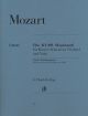 Trio Eb  Major K498: Kegelstatt: Clarinet, Viola, Piano (Henle)