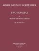 Two Sonatas 4 and 5: Op.50: Bassoon & Piano (Breitkopf)