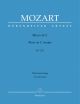 Mass In C Major: K257: Vocal Score (Barenreiter)