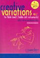 Creative Variations Vol.2 Flute (C Treble Clef Inst) Book & CD