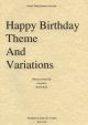 Happy Birthday: String Quartet: Score & Parts