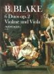 Six Duos OP2: Violin and Viola