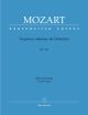 Vesperae Solennes De Dominica: Kv321: Vocal Score (Barenreiter)