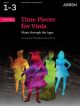 Time Pieces: Vol 1 Grade 1-3 Viola & Piano (ABRSM)