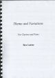 Theme And Variations: Clarinet & Piano