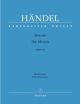 Messiah: Hwv56:  Vocal Score Urtext (Schneider)  (Barenreiter)