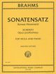 Sonatensatz and Scherzo: Viola and Piano (Or Violin)