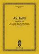 Double Violin Concerto: Double: D Minor: Bwv1043: 2 Violins : Miniature Score