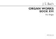 Organ Works Book 16: 6 Schubler Chorale Preludes And Part III Of The Clavierubung (Novello