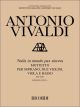 Nulla In Mundo Pax: Vocal Score