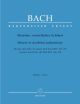 Motets Of Doubtful Authenticity: Bwv159: 160: Vocal Score (Barenreiter)