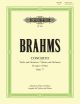 Concerto D Major Op.77: Violin & Piano (Peters)