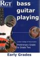 Registry Of Bass Guitar Playing: Early Grades Prelim: Grade 2: Handbook