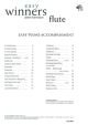 Easy Winners: Flute : Piano Accompaniment  (Brasswind)