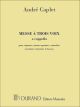 Messe A 3 Voix Vocal SSA (Durand)