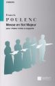 Messe En Sol Majeur Vocal SATB