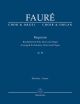 Requiem: Op48: Choir And Organ: Score (Barenreiter)