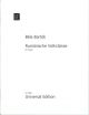Rumanian Folk Dances: Piano (Universal)