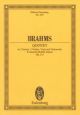 Clarinet Quintet: B Minor: Op115: Miniature Score
