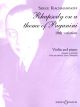 18Th Variation From Rhapsody On A Theme Of Paganini: Violin and Piano