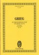 Holberg Suite: Op40: Strings: Miniature Score  (Eulenburg)