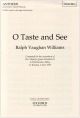 o Taste And See-vocal-satb