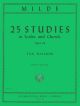 25 Studies In Scales and Chords Op.24: Bassoon (International)