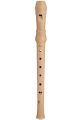 Schneider 451210 Wooden Descant Recorder: Two Parts